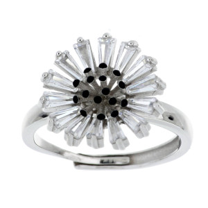 ANELLO MISTI IN ARGENTO 925