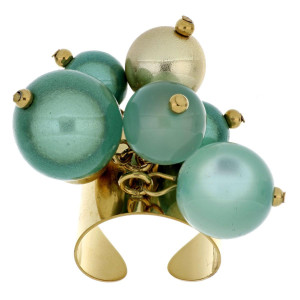 ANELLO FLORA IN ACCIAIO