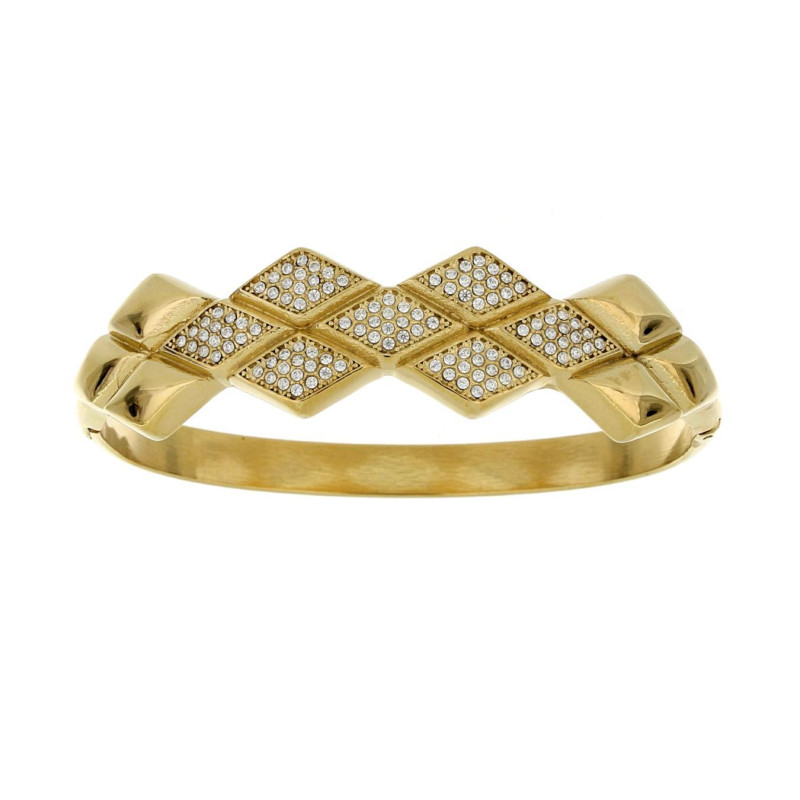 BRACCIALE MANHATTAN IN ACCIAIO MM 17