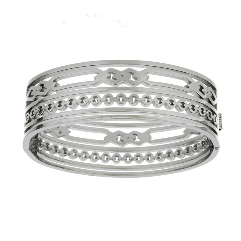 BRACCIALE MANHATTAN IN ACCIAIO MM 20