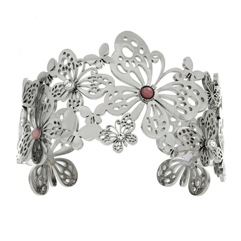 BRACCIALE MANHATTAN MM 40 IN ACCIAIO