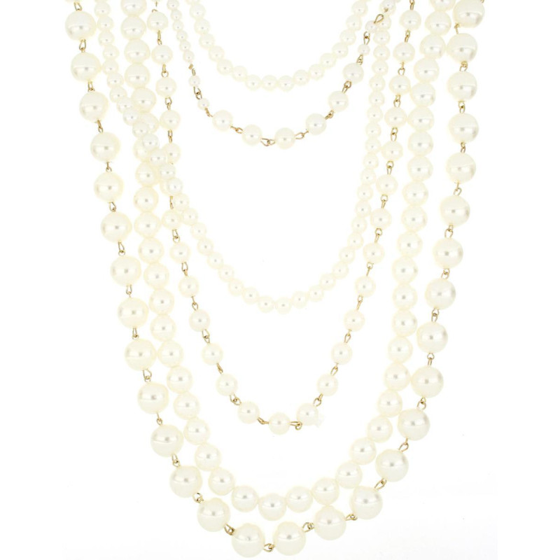 COLLANA PERLA IN ACCIAIO