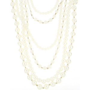 COLLANA PERLA IN ACCIAIO