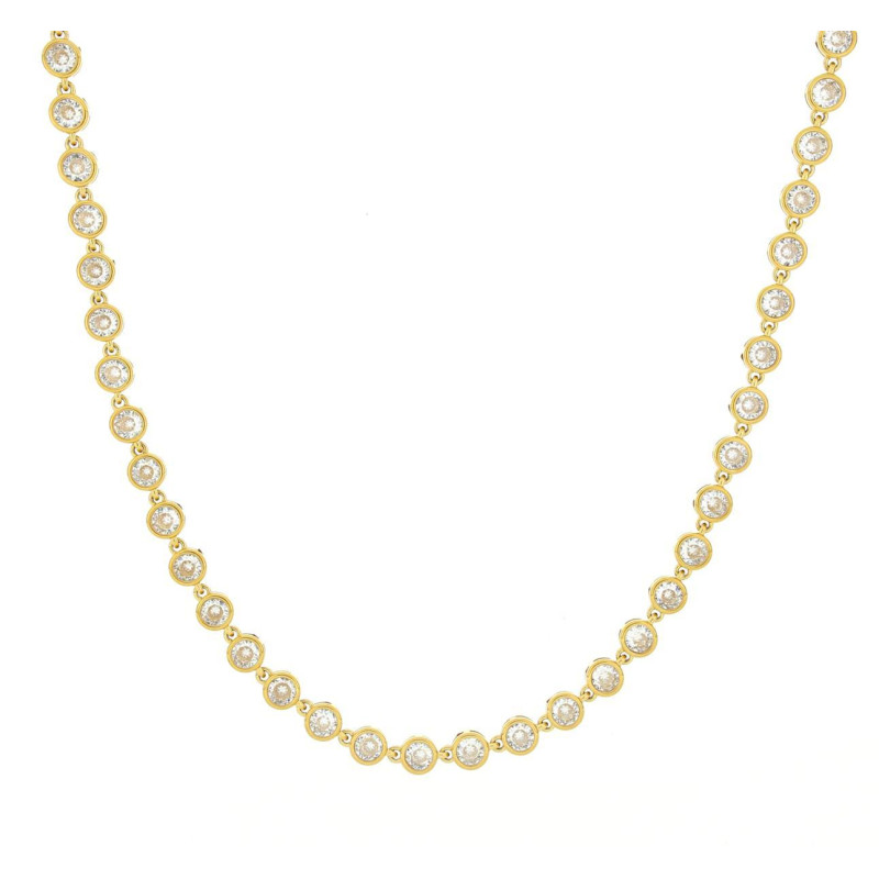 COLLANA CM 37+7 MINERVA IN ACCIAIO MM 6