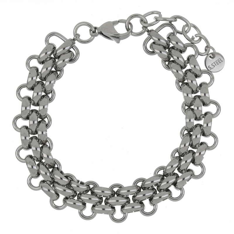 BRACCIALE "CLIO" CM 20+3 IN ACCIAIO