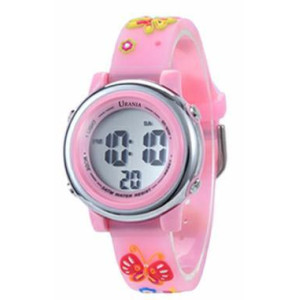 OROLOGIO BABY CINTURINO IN SILICONE E FONDELLO IN ACCIAIO