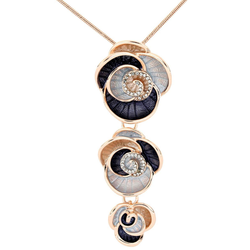 PENDENTE CM 42+5 ARMONIA MM 65 IN OTTONE