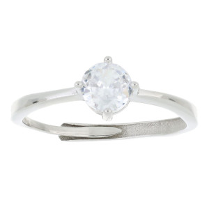 ANELLO PUNTI LUCE MM 6 IN ARGENTO 925