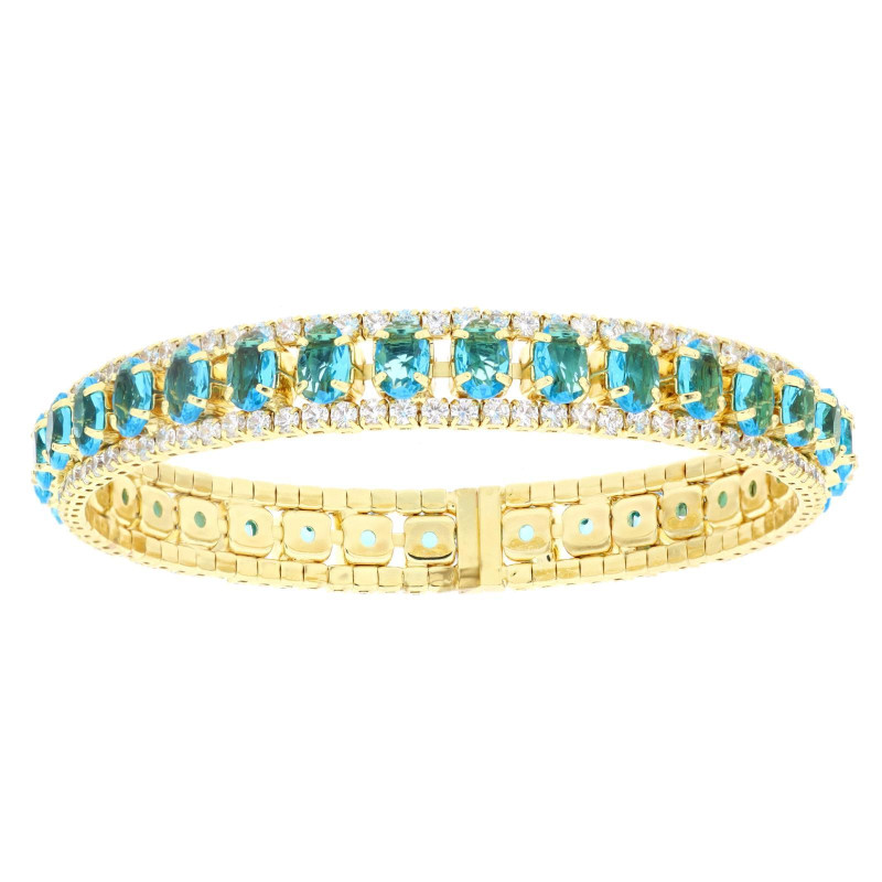 BRACCIALE GEA IN OTTONE MM 9