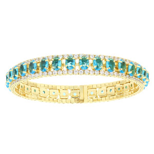 BRACCIALE GEA IN OTTONE MM 9