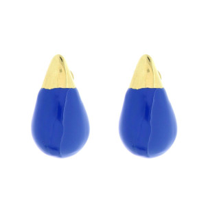 ORECCHINI ASTERIA MM 27x15 IN ACCIAIO