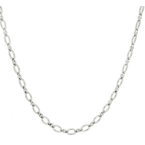 COLLANA CLIO CM 40+5  IN ACCIAIO