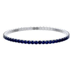 BRACCIALE TENNIS A MOLLA MM 3 IN ACCIAIO