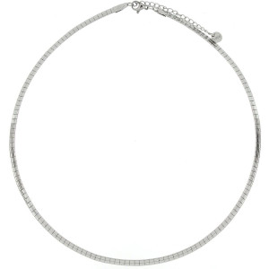 COLLANA REA MM 4 IN ACCIAIO