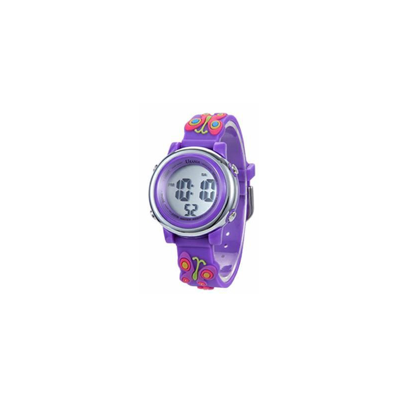 OROLOGIO BABY CINTURINO IN SILICONE E FONDELLO IN ACCIAIO