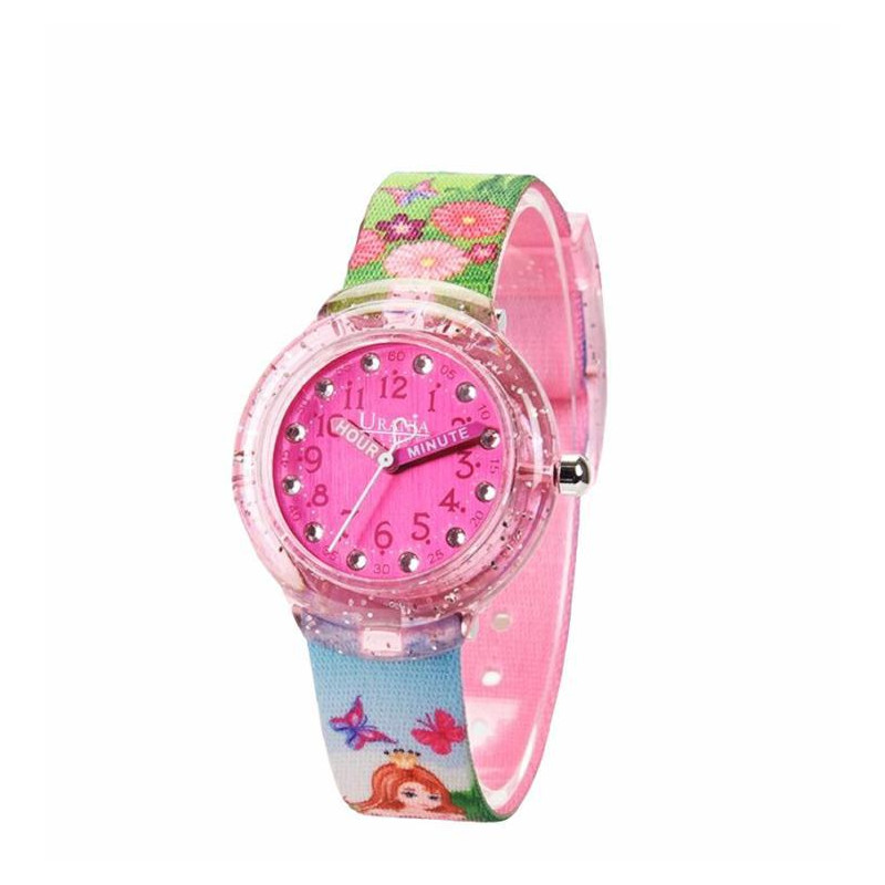 OROLOGIO BABY CINTURINO IN SILICONE E FONDELLO IN ACCIAIO