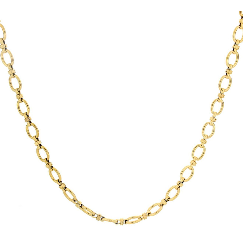 COLLANA CLIO CM 40+5  IN ACCIAIO