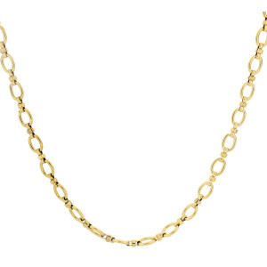 COLLANA CLIO CM 40+5  IN ACCIAIO