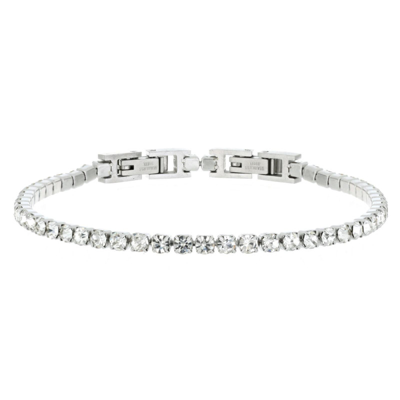 BRACCIALE TENNIS MM 3 E CM 20 IN ACCIAIO