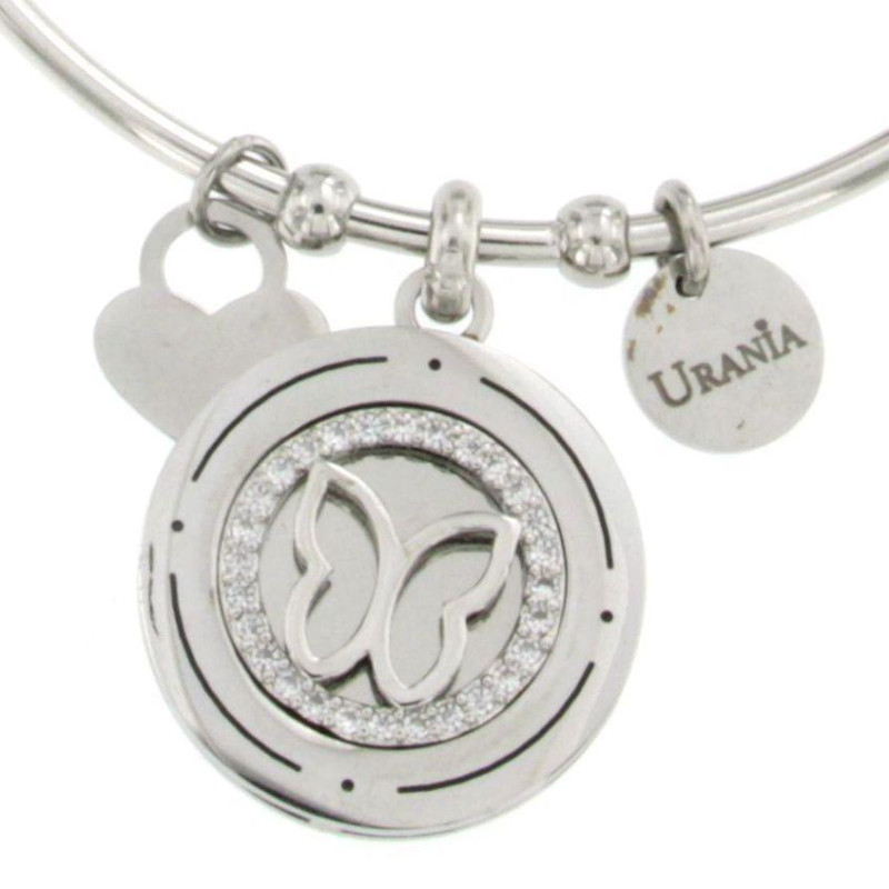 BRACCIALE "PENSIERO" IN ACCIAIO