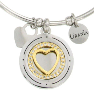 BRACCIALE "PENSIERO" IN ACCIAIO