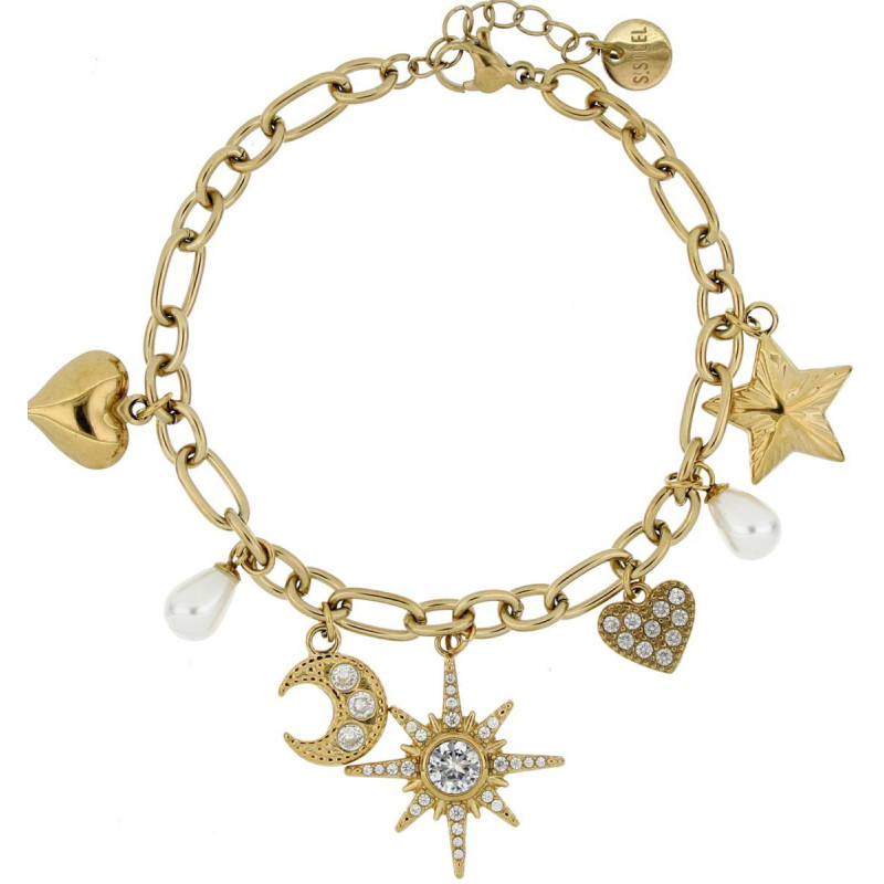 BRACCIALE ANEMOS CM 17+3 IN ACCIAIO MM 8