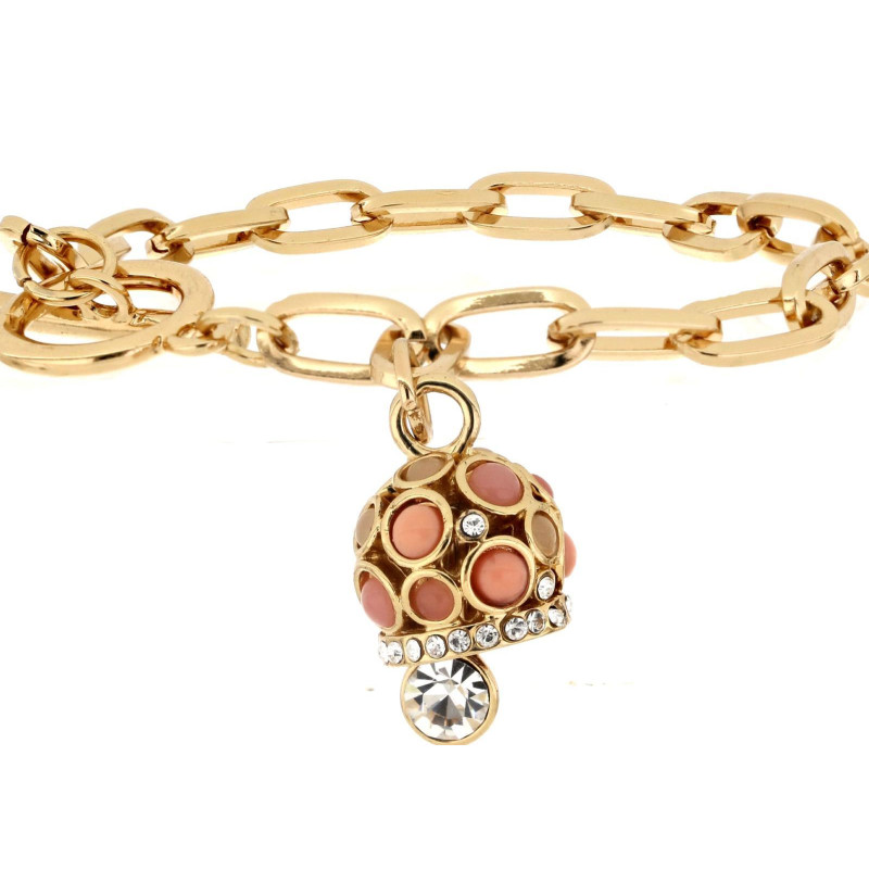 BRACCIALE BELLS CM 16 IN OTTONE MM 13X14