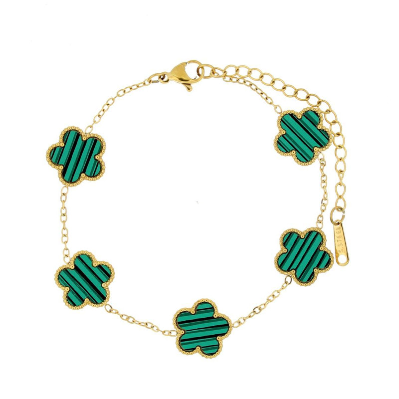 BRACCIALE CM 17+3 CALLIOPE IN ACCIAIO MM 13