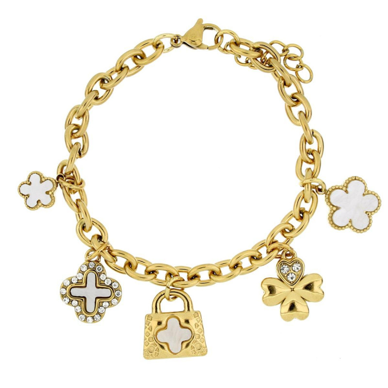 BRACCIALE CM 17+3 CALLIOPE IN ACCIAIO