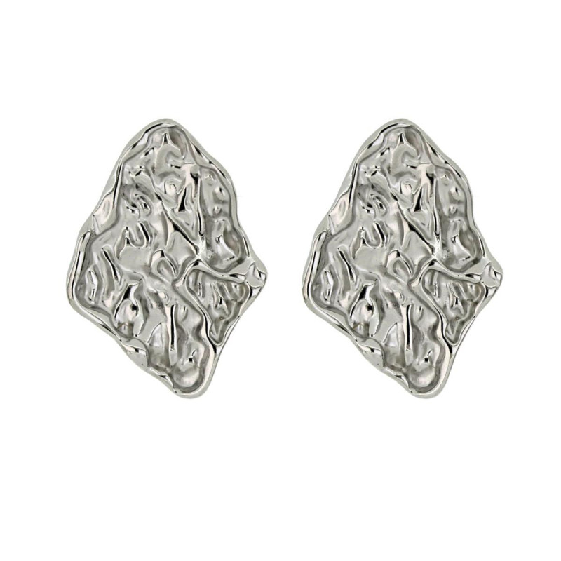 ORECCHINI CIRCE IN ACCIAIO MM 39x27