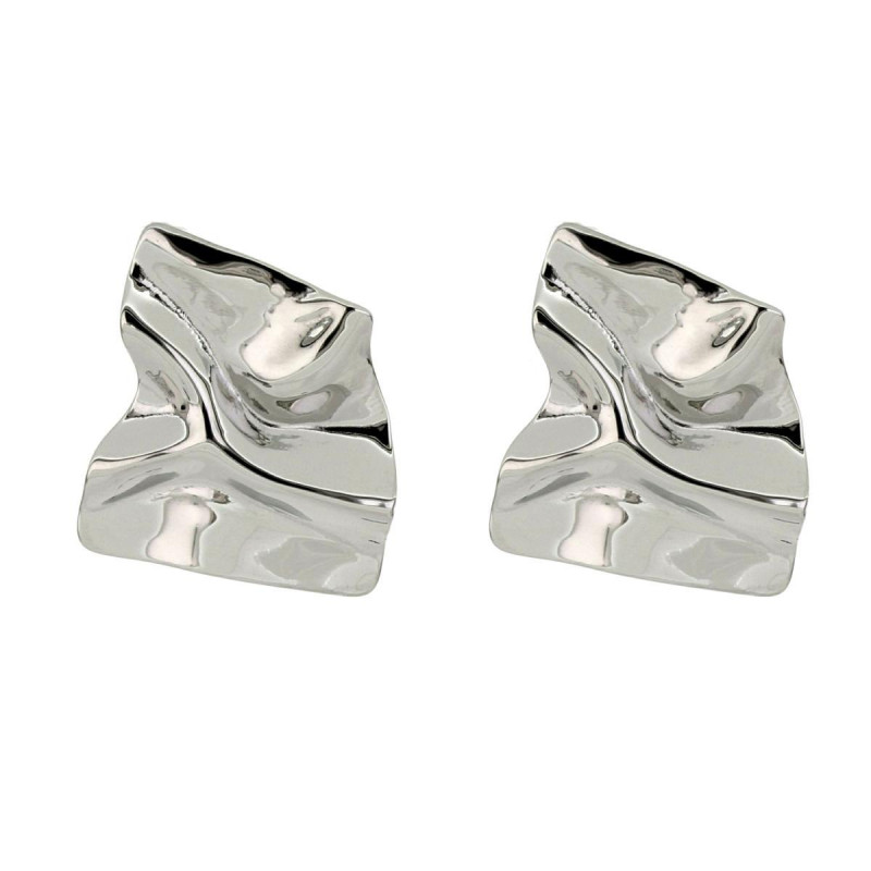ORECCHINI CIRCE IN ACCIAIO MM 36x34