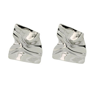 ORECCHINI CIRCE IN ACCIAIO MM 36x34