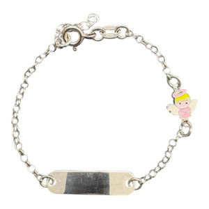 BRACCIALE BABY CM 14+3 IN ARGENTO 925