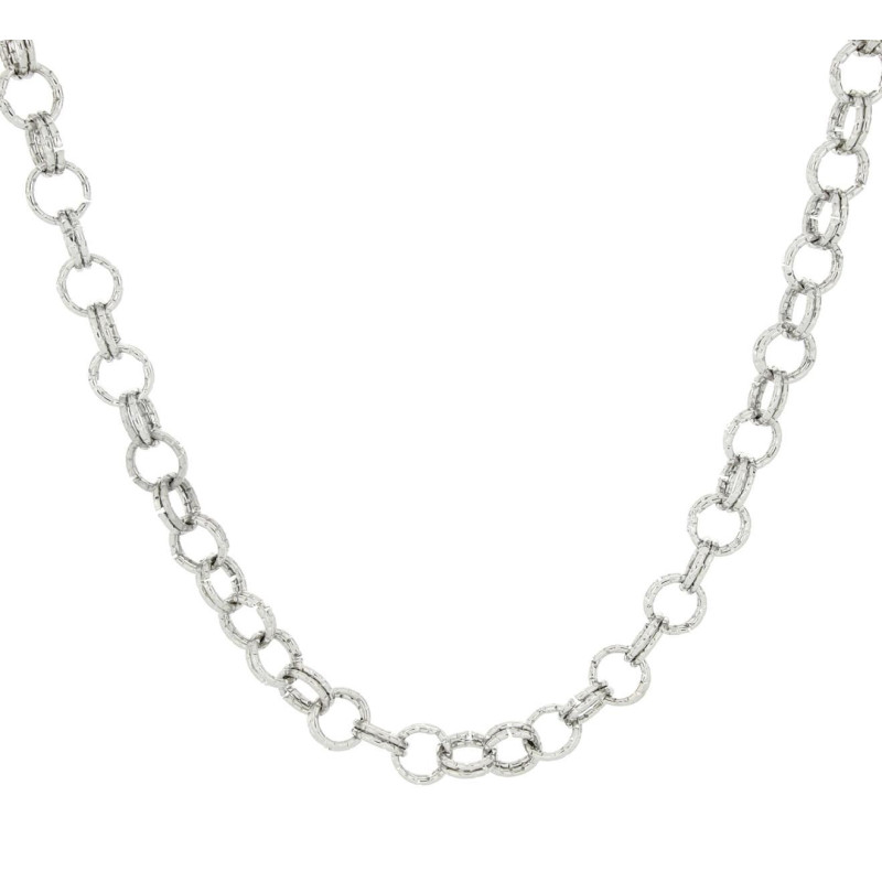 COLLANA "CLIO" CM 40+4 IN ACCIAIO