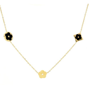 COLLANA CM 90+5 CALLIOPE IN ACCIAIO MM 14