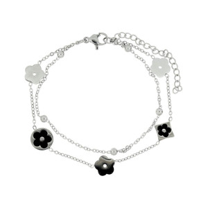 BRACCIALE CM 16+5 CALLIOPE IN ACCIAIO MM 9