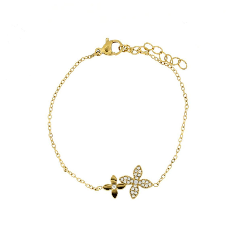 BRACCIALE CM 16+3 CALLIOPE IN ACCIAIO MM 12