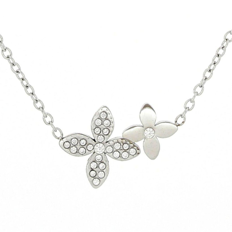 COLLANA CM 40+5 CALLIOPE IN ACCIAIO MM 12