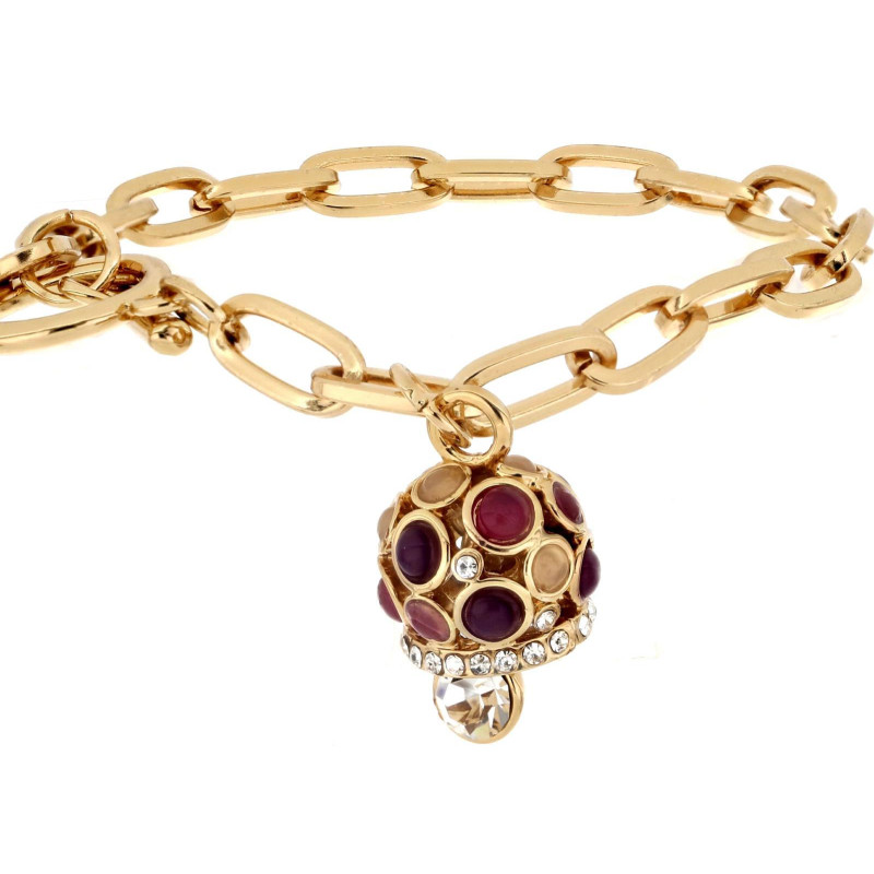 BRACCIALE BELLS CM 16 IN OTTONE MM 13X14