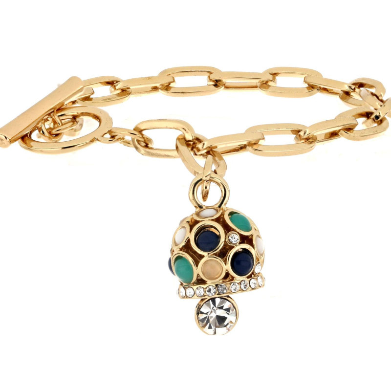 BRACCIALE BELLS CM 16 IN OTTONE MM 13X14