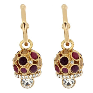 ORECCHINI BELLS IN OTTONE MM 13X14