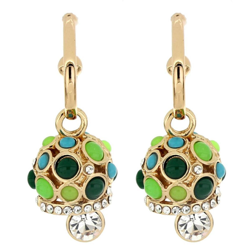 ORECCHINI BELLS IN OTTONE MM 13X14