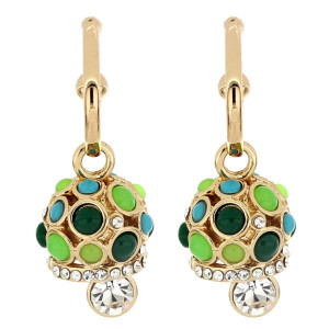 ORECCHINI BELLS IN OTTONE MM 13X14