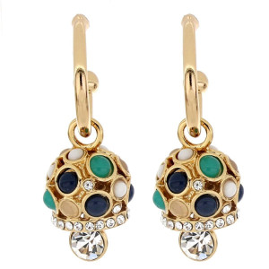 ORECCHINI BELLS IN OTTONE MM 13X14