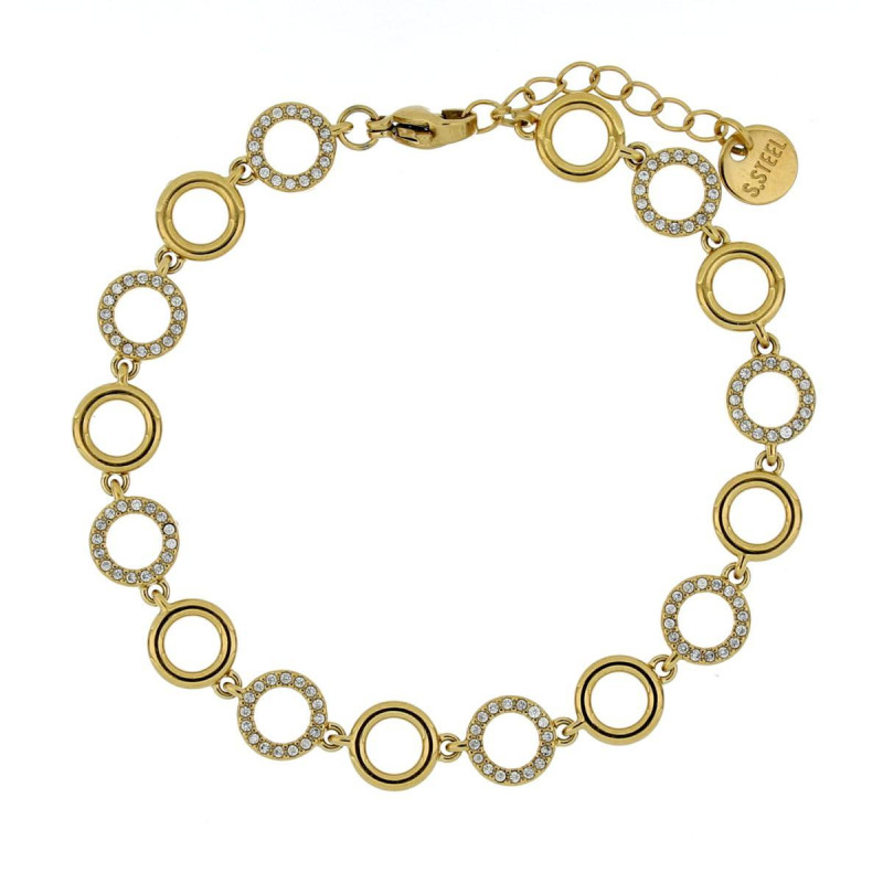 BRACCIALE ANEMOS CM 17+4 IN ACCIAIO MM 8