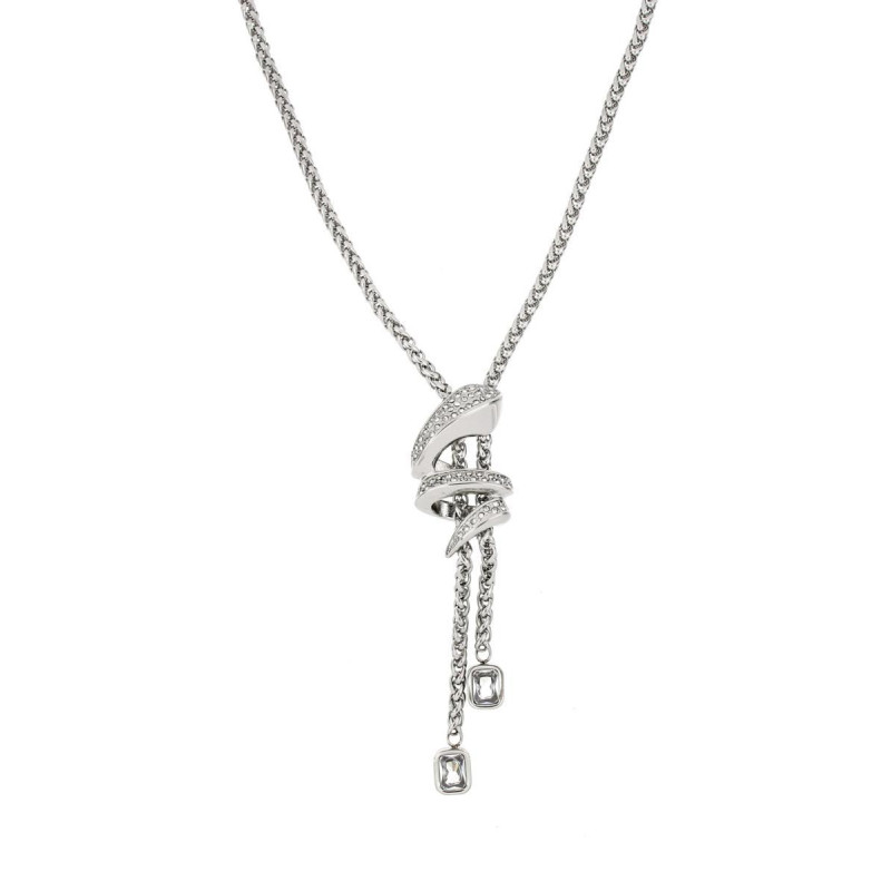 COLLANA CLEOPATRA CM 45+5 IN ACCIAIO MM 95