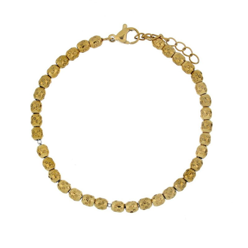 BRACCIALE CM 17+4 TYCHE IN ACCIAIO MM 4