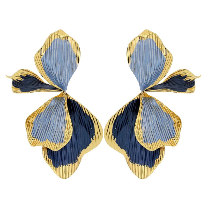 ORECCHINI NEMESI IN ACCIAIO MM 75