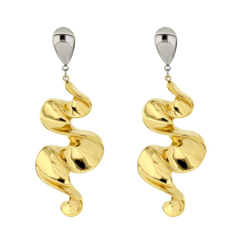 ORECCHINI CIRCE IN ACCIAIO MM 68