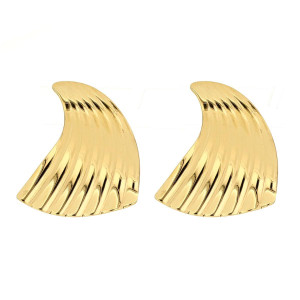 ORECCHINI CIRCE IN ACCIAIO MM 36X31